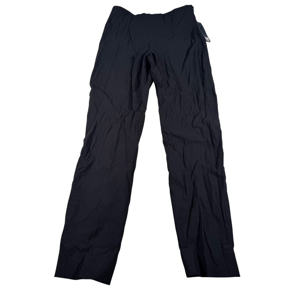 Mesmerize Metro Pants Women‎ Size 10 Black High Rise Side Zip Stretch NEW